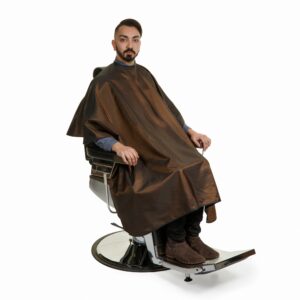 1138 - Executive Barbers Cape - Brown