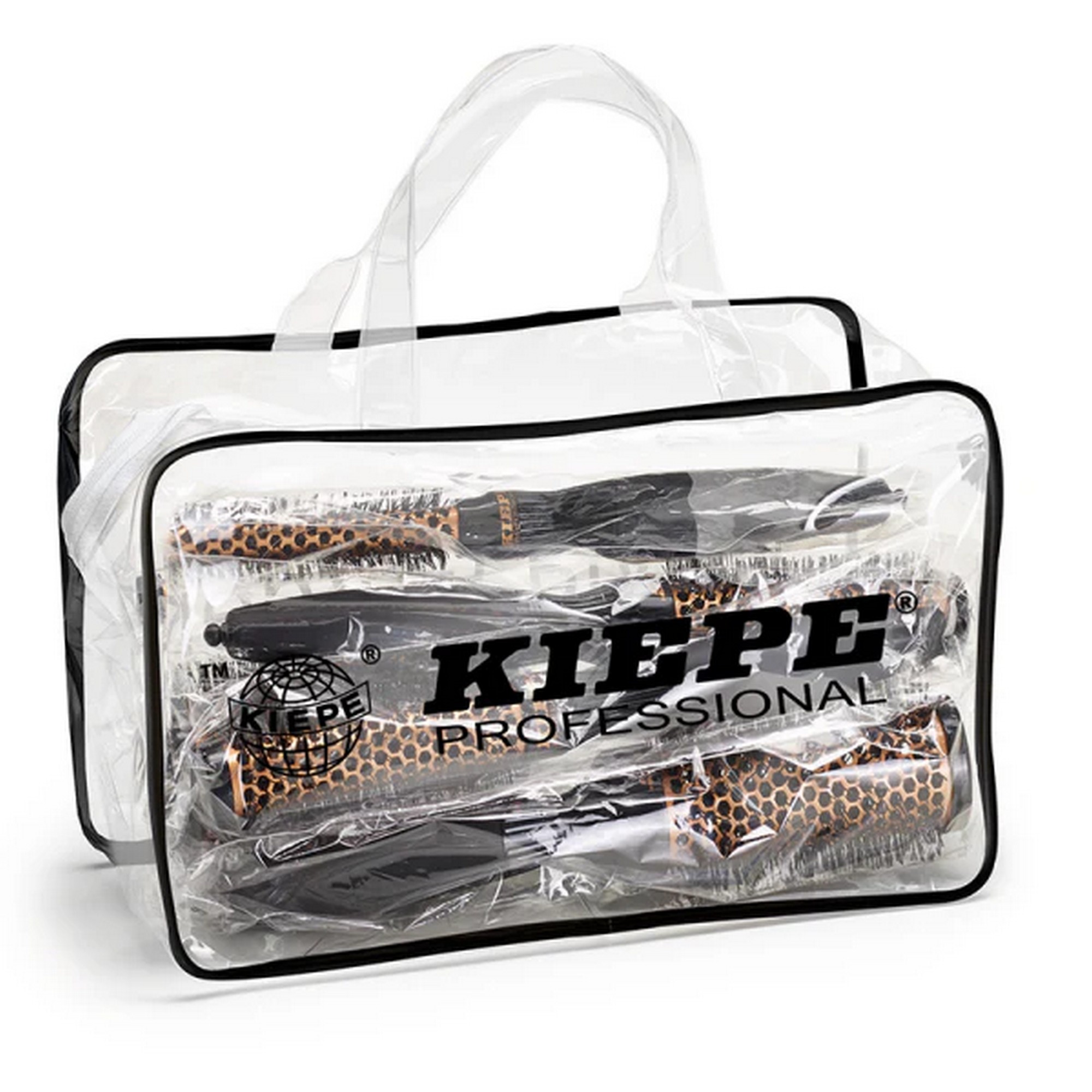 Kiepe Professional Pure Rose Gold Heat Retainer Brush Set