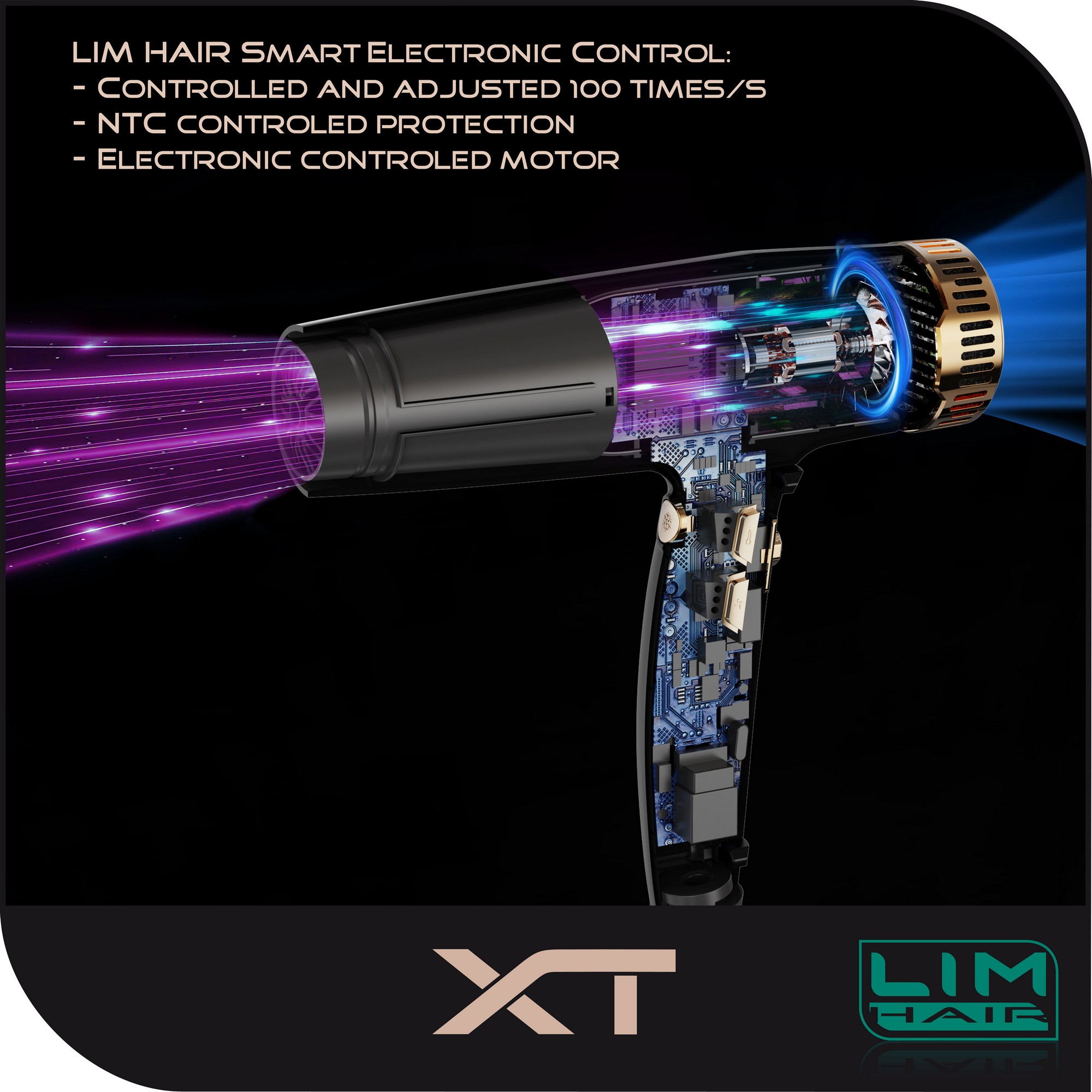 LIM Hair XT Professional Hair Dryer - Image 15