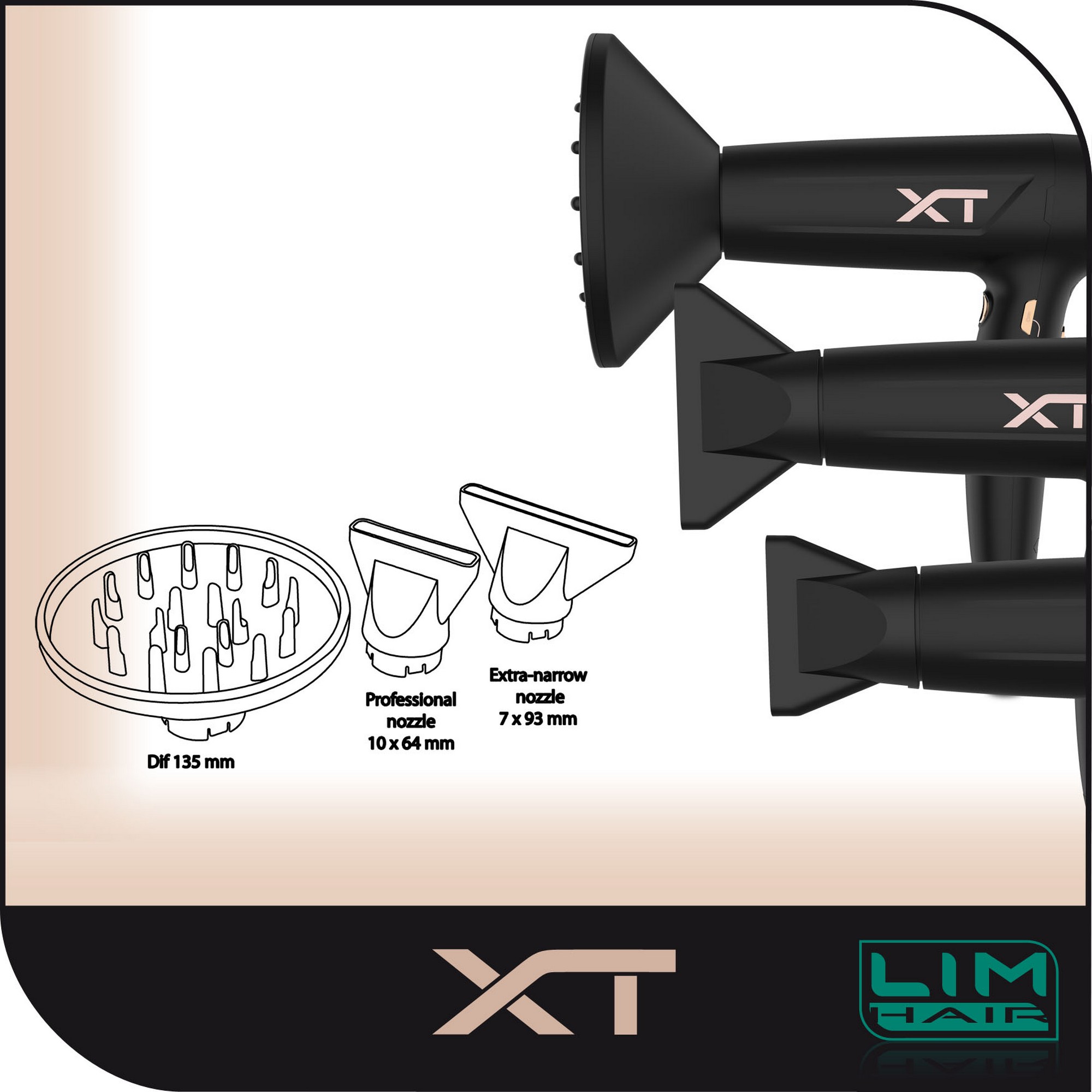 LIM Hair XT Professional Hair Dryer - Image 16