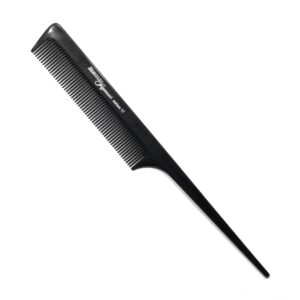 Hercules Sägemann Anthracite 8.25" Tail Comb - Carbon